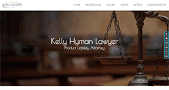 Desktop Screenshot of kellyhyman.com